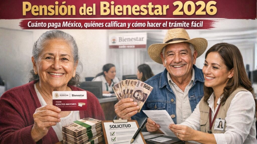 Pensión del Bienestar 2026: cuánto paga México, quiénes califican y cómo hacer el trámite fácil