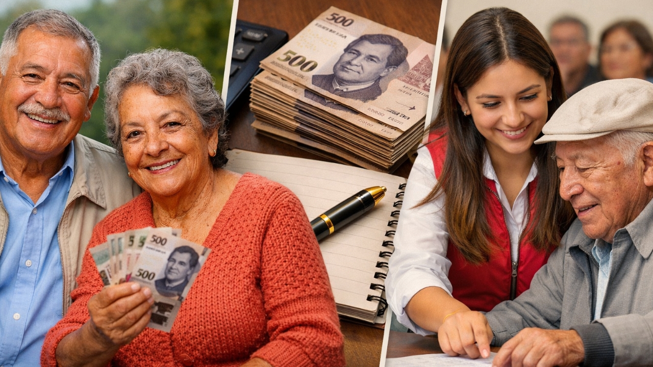 México anuncia apoyo de $6,500 bimestrales: quiénes pueden cobrar la pensión y cómo registrarse en 2026