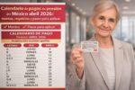 Calendario de pagos de pensión en México abril 2026: montos, requisitos y pasos para aplicar